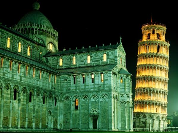 Pisa: The tower of Pisa